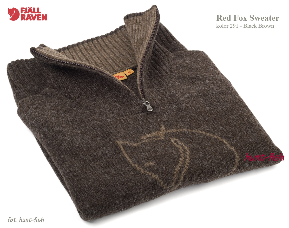 Fjallraven red fox sweater hotsell